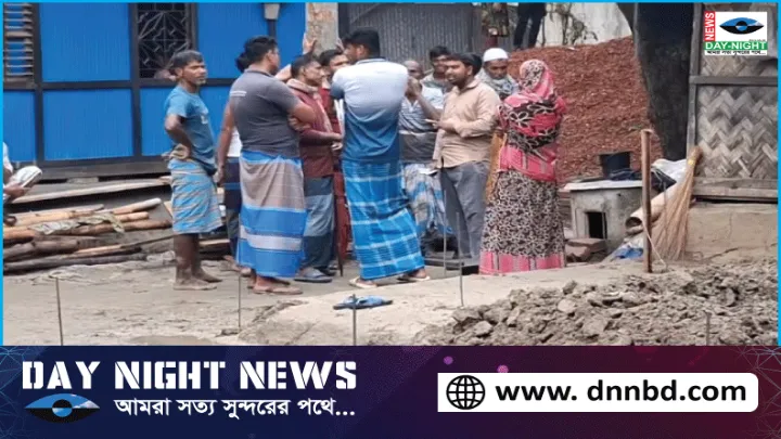 লক্ষ্মীপুরে আদালতের নিষেধাজ্ঞার পরও জমি দখল করে বিল্ডিং নির্মাণের অভিযোগ